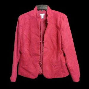 Chico's size 2 pink blazer RN79984